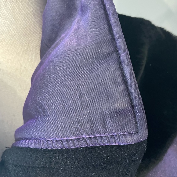 NILS Vintage Iridescent Metallic Purple Cropped Ski Jacket - Picture 4 of 16